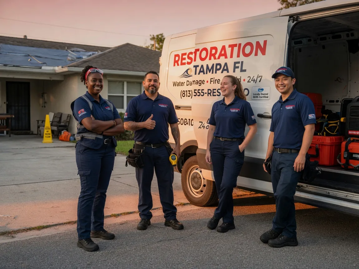 Water Damage Restoration company in Bovina, TX